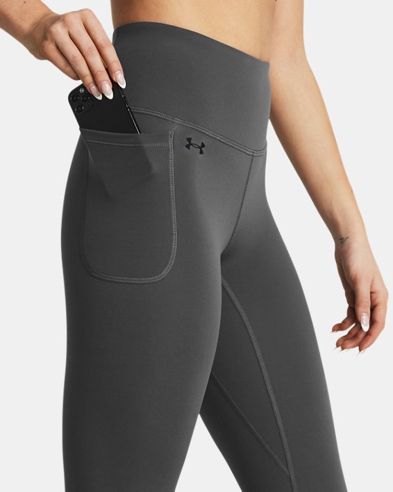 Women's UA Motion Capris in Gray image number 3